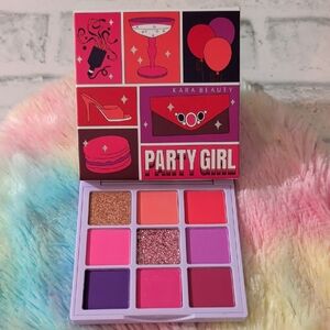 Party Girl Eyeshadow Palette - Vibrant Pink, Purple, and Gold